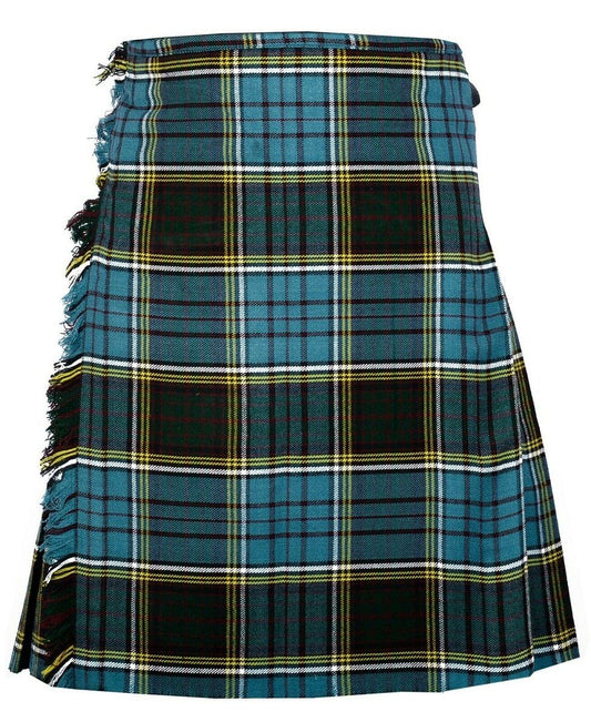 Anderson Tartan 8 Yard Handmade Traditional Heavy Weight Kilt 24" Drop