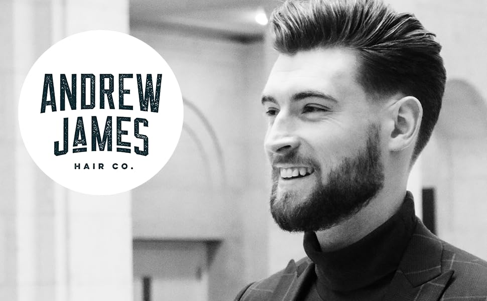 ANDREW JAMES Matte Pomade 2.75 oz | Be Easy Lite — Natural Matte Finish, Medium Hold