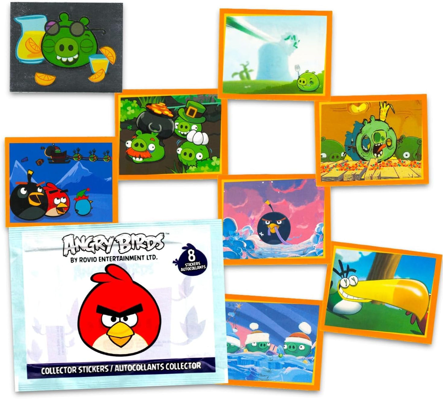 Angry Birds Sticker Activity Book Bundle: Video Game Activities & Sticker Packs