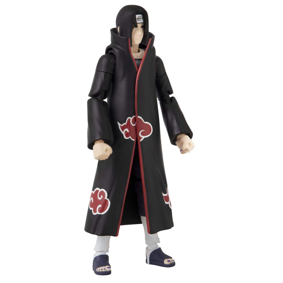 ANIME HEROES Naruto Shippuden Itachi Uchiha Action Figure — 6.5-Inch, 20+ Articulation