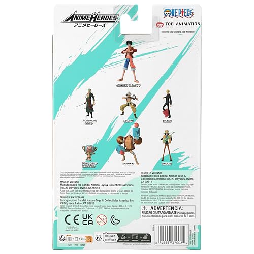 ANIME HEROES One Piece Monkey D. Luffy Renewal Version Action Figure