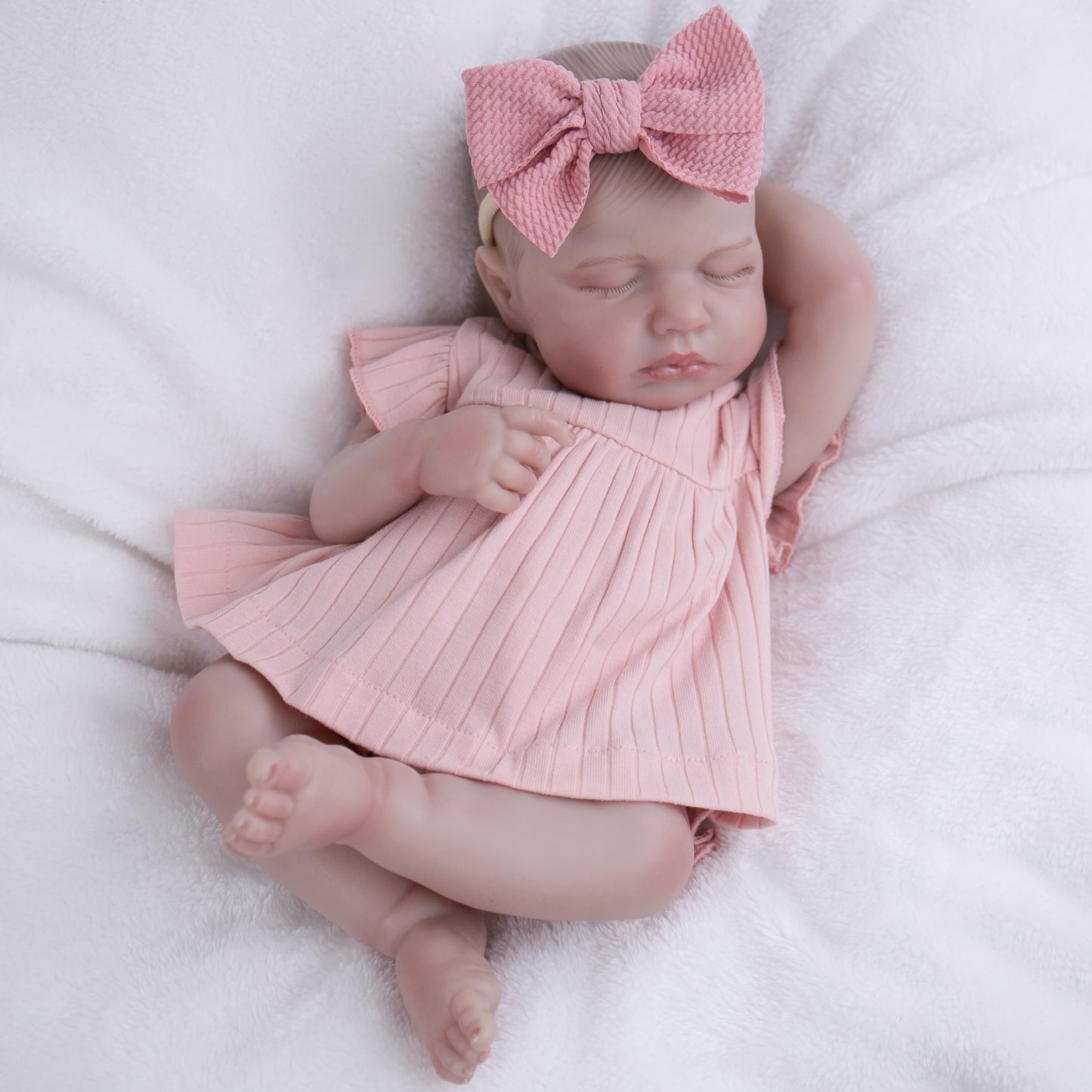 Aori 2.0 Lifelike Reborn Baby Doll – 20-Inch Sleeping Realistic Newborn Girl