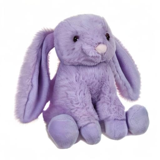 Apricot Lamb Plush Purple Bunny Rabbit – 8-Inch Stuffed Animal with Fluffy Ears