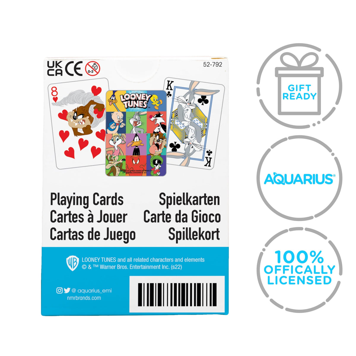 Aquarius Looney Tunes Playing Cards – Officially Licensed Deck for Family Game Night