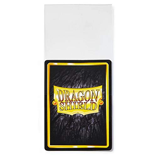 Dragon Shield Perfect Fit Inner Sleeves by Arcane Tinmen (100 ct) – Clear, 63x88 mm