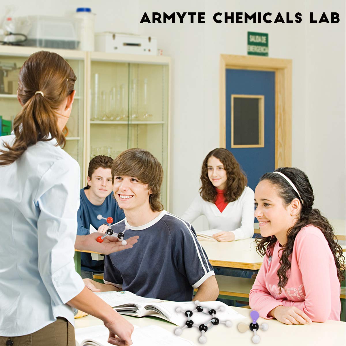 Armyte Organic Chemistry Model Kit (307 PCS) – 3D Molecule Models for Teachers and Students