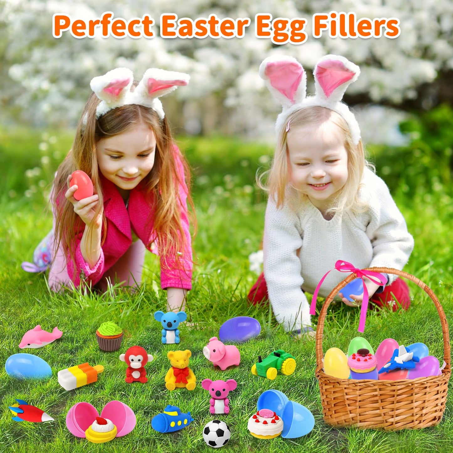 Arscniek 70 Pack Animal Erasers for Kids – 3D Puzzle Desk Pets & Classroom Prizes