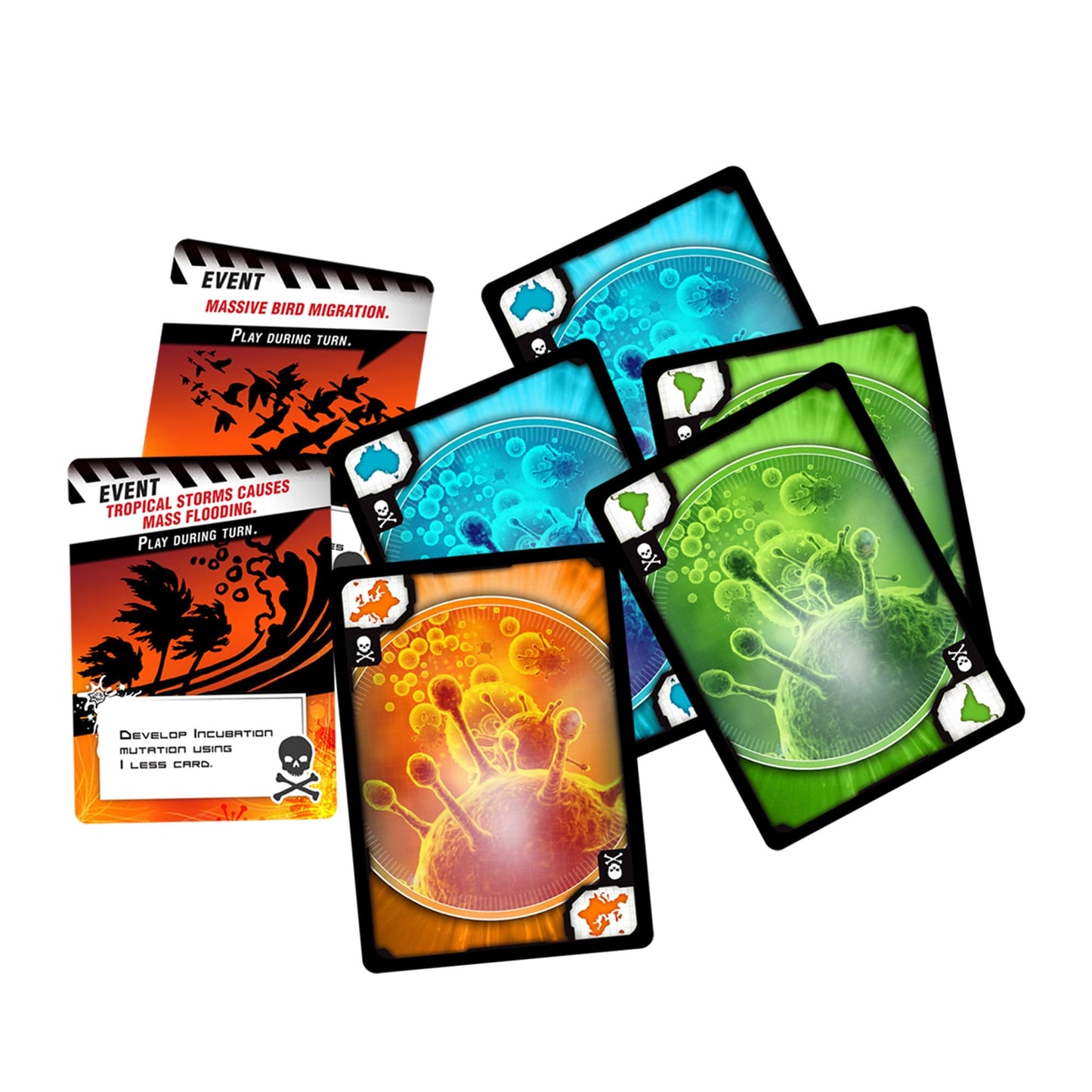 Asmodee Pandemic Contagion Board Game - Standalone Strategy, Become the Disease (2-5 Players, 30 Min)