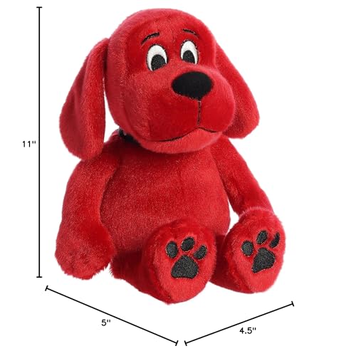 Aurora Clifford Plush 11-Inch Red Posable Stuffed Animal – Childhood Nostalgia