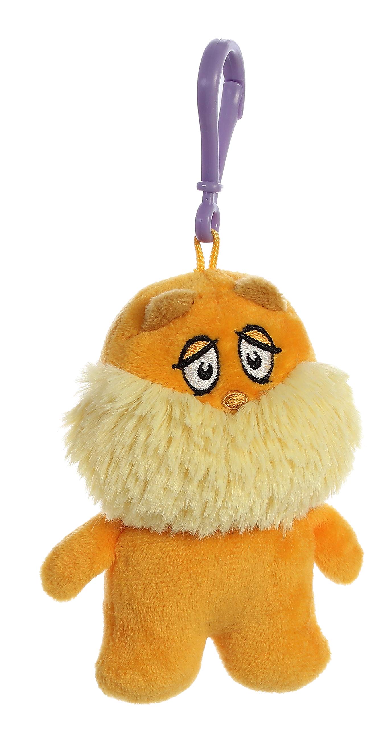 Aurora Whimsical Dr. Seuss The Lorax Stuffed Animal – 4-Inch Orange Plush