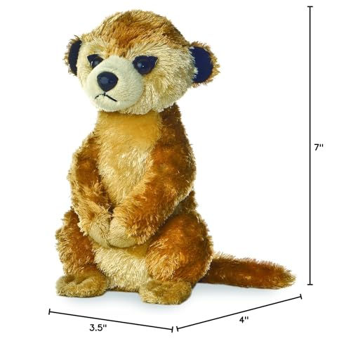 Aurora® Adorable Mini Flopsie Meerkat II Plush – 7-Inch Cuddle Toy