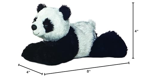 Aurora Mei Mei Mini Flopsie Panda – 8-Inch Plush Toy | Soft, Cuddly Companion