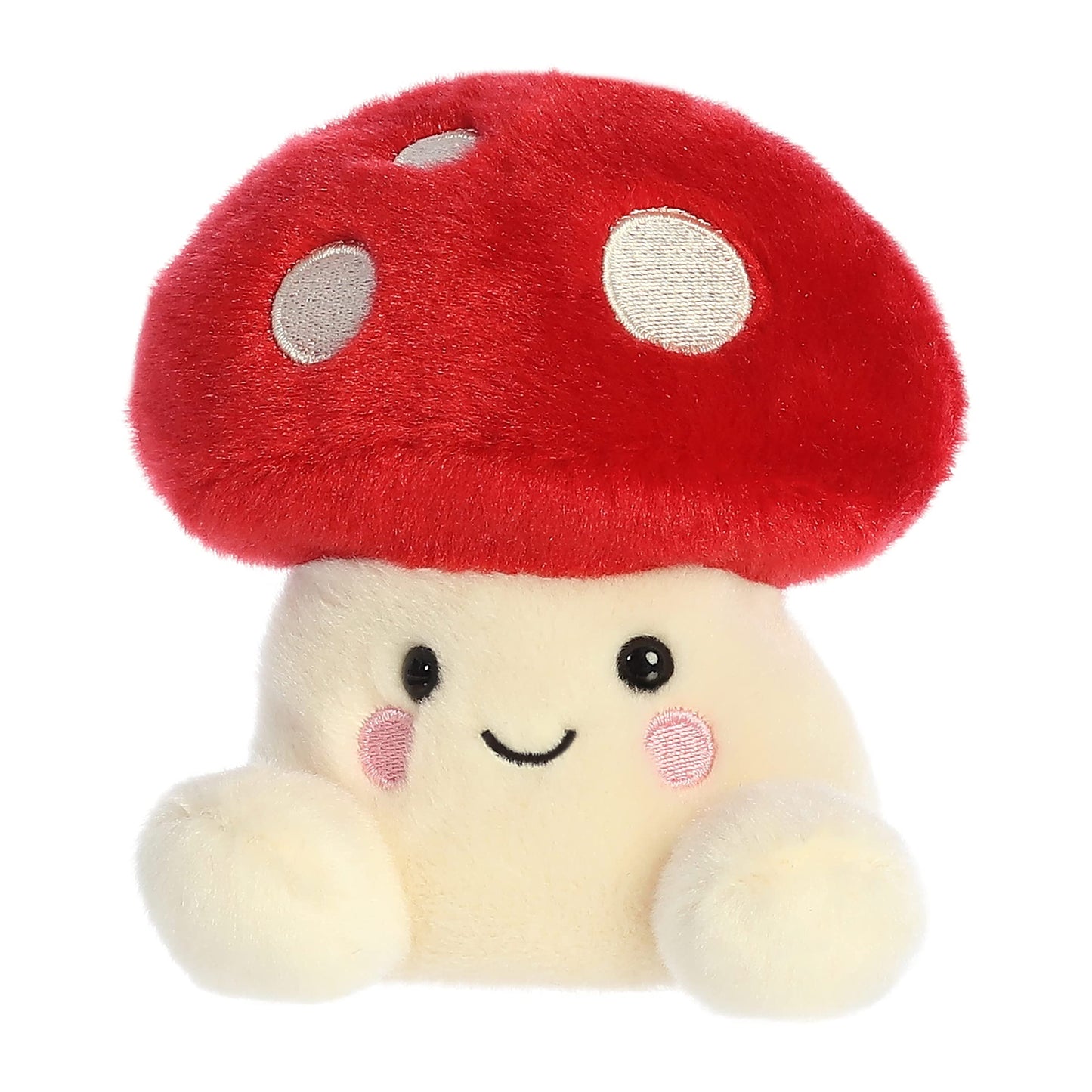 Aurora Adorable Palm Pals Amanita Mushroom Plush – Red 5-Inch