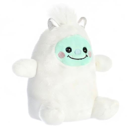 Aurora Palm Pals Baker Yeti Plush - White 5-Inch Collectible Stuffed Animal