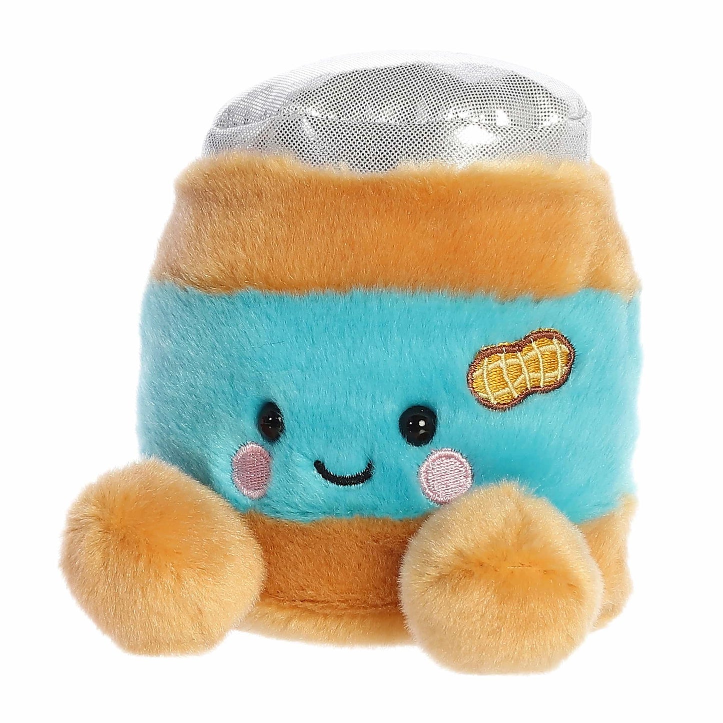 Aurora Adorable Palm Pals Petey Peanut Butter Plush – 4.5-Inch Collectible Stuffed Animal