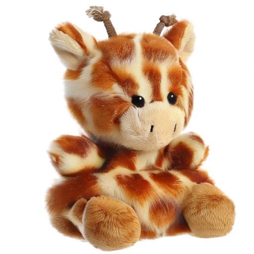 Aurora Palm Pals Safara Giraffe Plush — 4.5-Inch Cute Collectible for Kids and Collectors