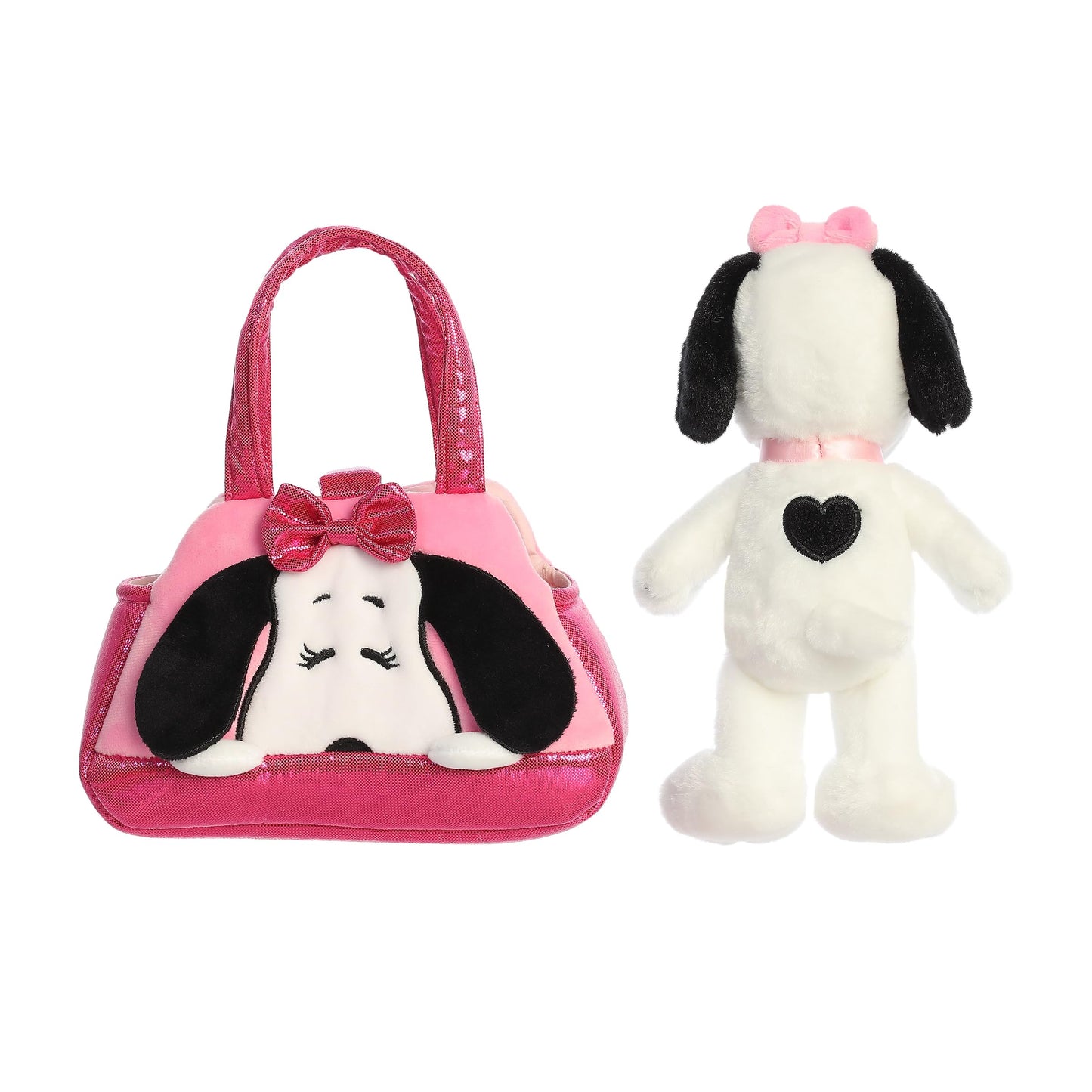 Aurora Adorable Peanuts Fancy Pals Peek-A-Boo Belle Plush – 8-Inch Officially Licensed Snoopy Toy