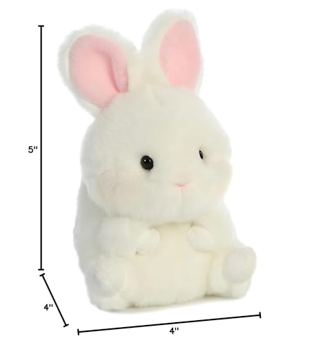 Aurora Playful Rolly Pet Bunbun Bunny Stuffed Animal — Compact 5-Inch On-The-Go Plush