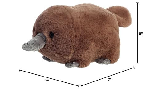 Aurora Adorable Spudsters Pongo Platypus Plush — Round Cuddle Buddy, 10.5-Inch