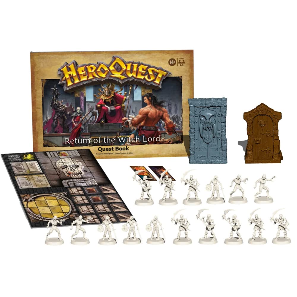 Avalon Hill HeroQuest: Return of the Witch Lord Quest Pack – Expansion for HeroQuest Game System