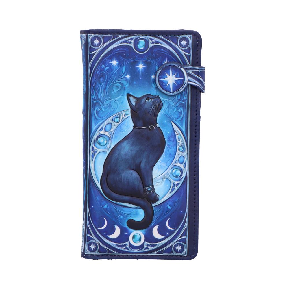 Feline Constellation Embossed Purse 18.5cm