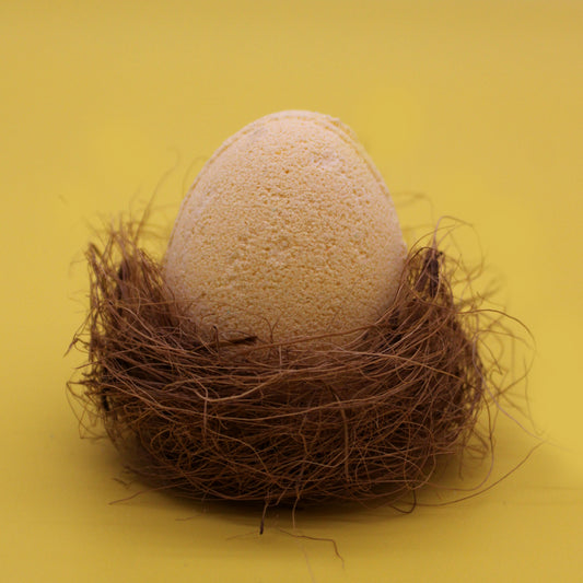 Bath Eggs in a Tray - Banana