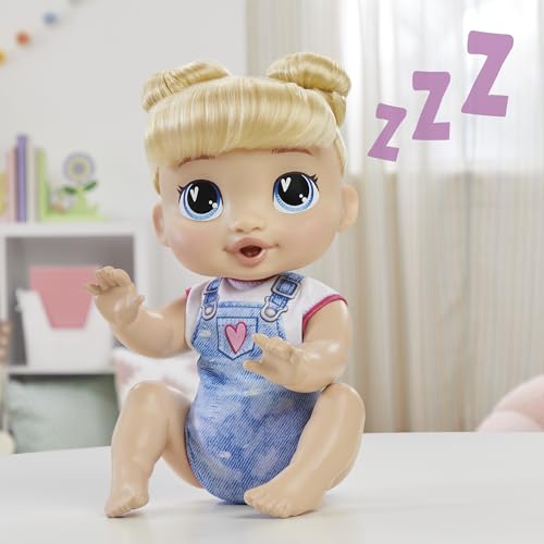 Baby Alive Harper Hugs Crawl 'n Play Electronic Crawling Baby Doll – 10.75 in, 3+