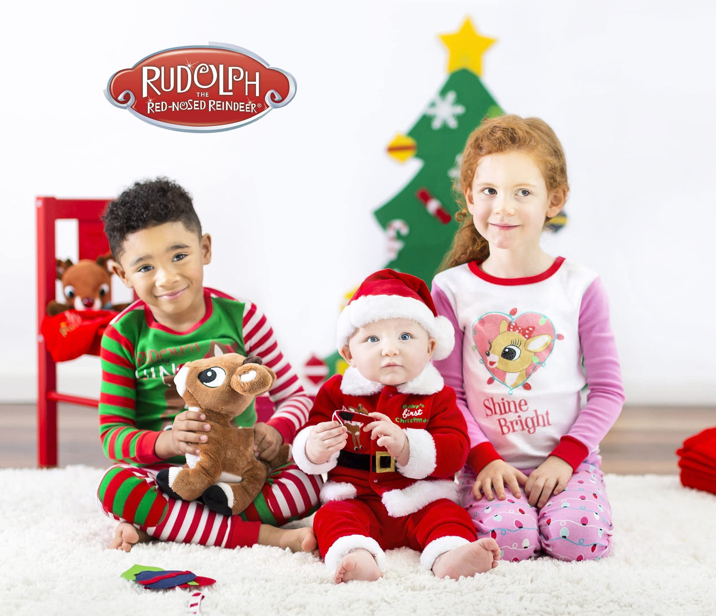Baby Starters Rudolph Musical Light Up Plush Toy - 10 Inch