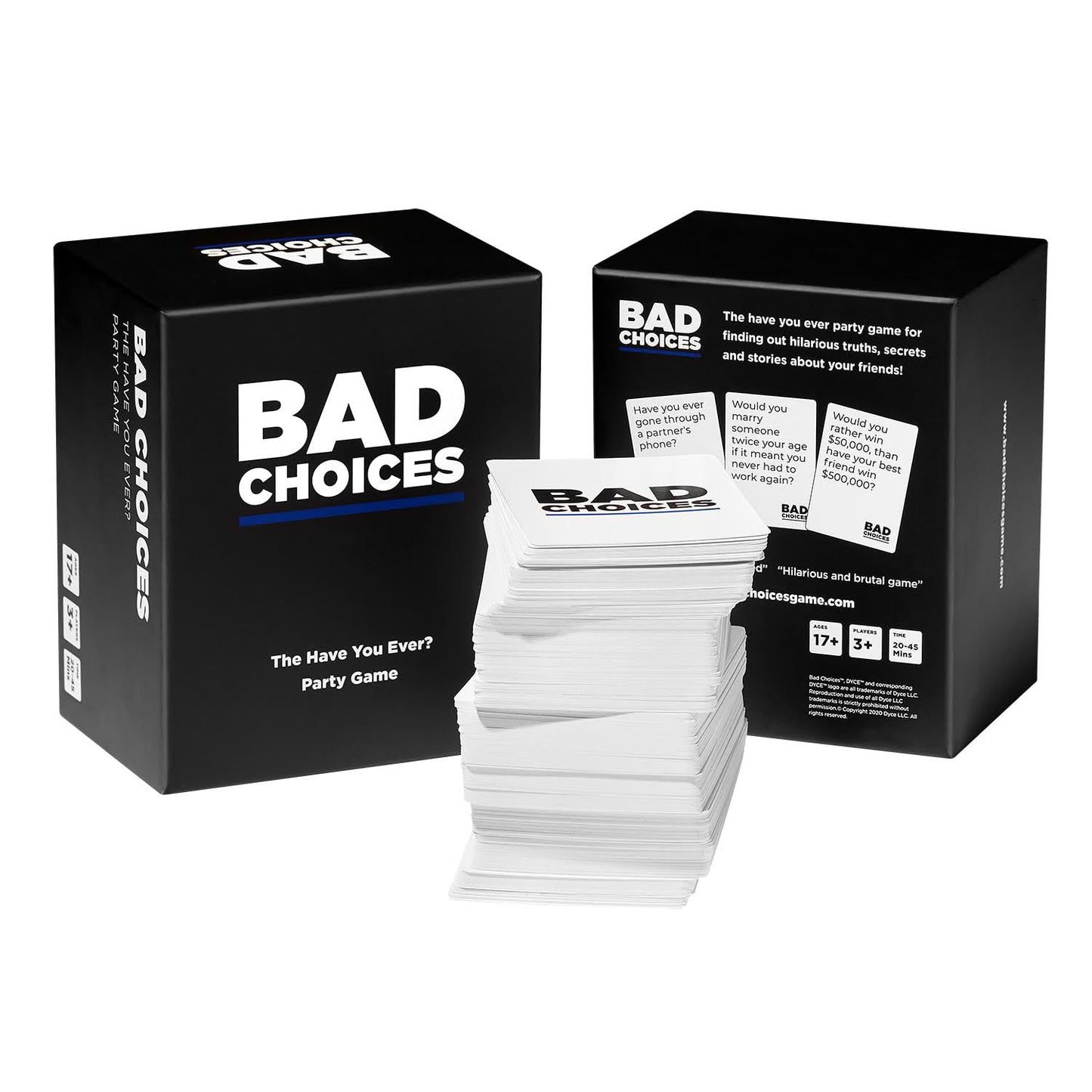 BAD CHOICES Party Game + After Dark Set – Hilarious Adult Card Game by BAD CHOICES