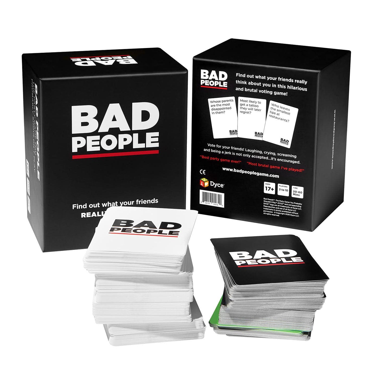 BAD PEOPLE Party Game + After Dark Set – Hilarious Adult Card Game for Friends