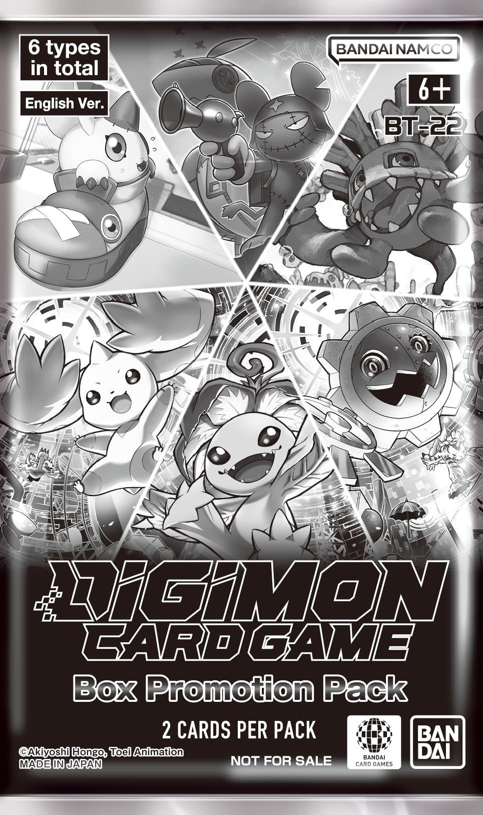 BANDAI Digimon Card Game Booster Display BT-22 Cyber Eden – 24 Packs