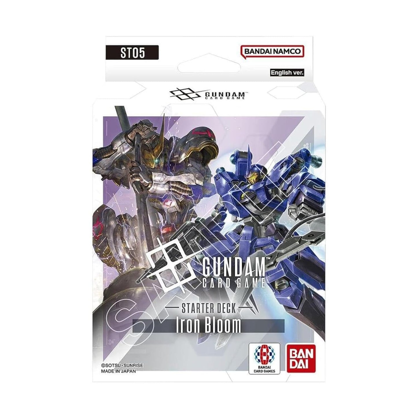 Bandai Gundam Card Game Starter Deck Iron Bloom ST05 – 50 Cards | Ready to Play