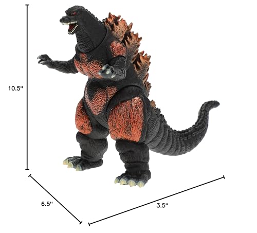 BANDAI Movie Monster Series Burning Godzilla Figure – 14 cm Soft Vinyl, Articulated