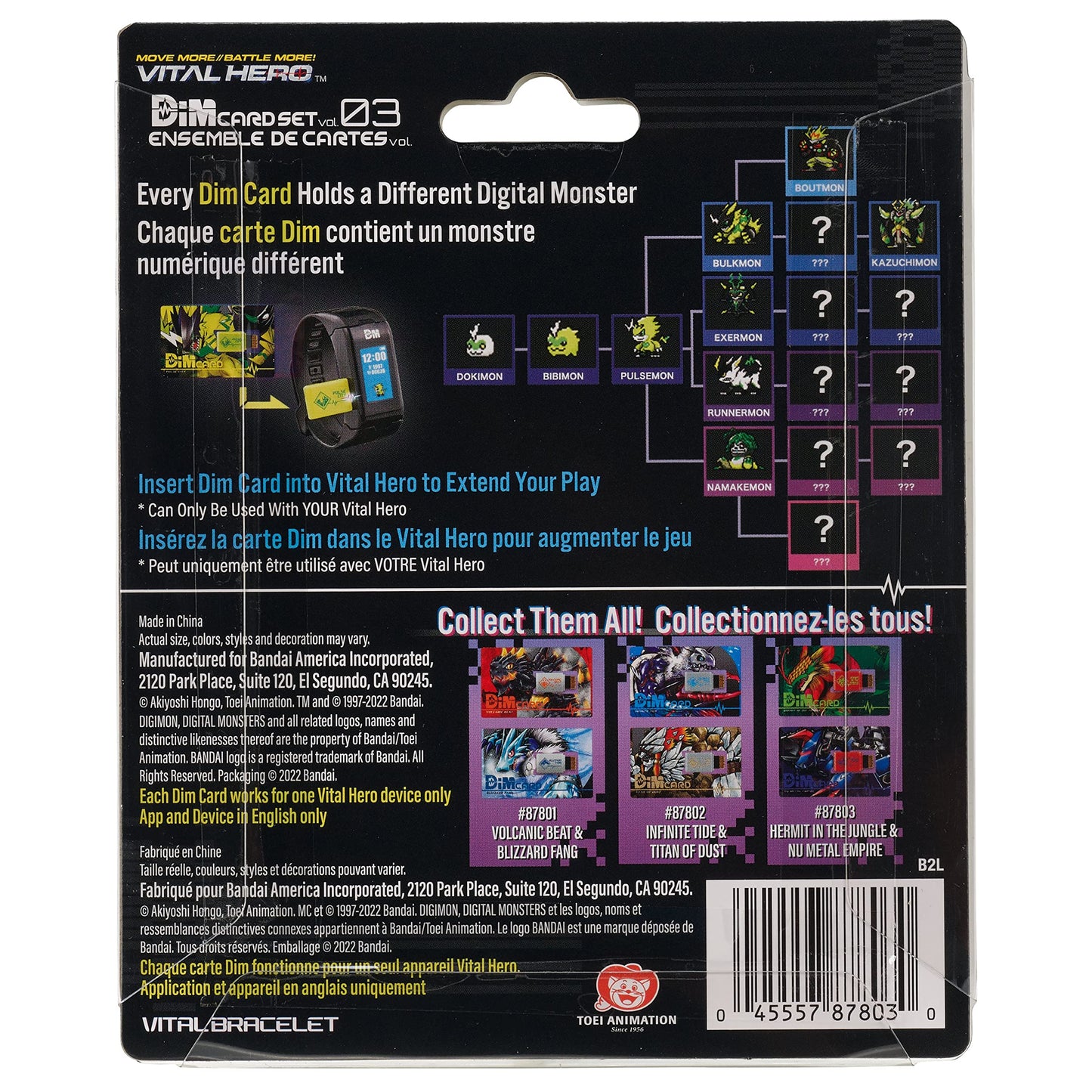 Bandai Namco Digimon Vital Hero Dim Card Pack – Hermit in the Jungle & Nu Metal Empire