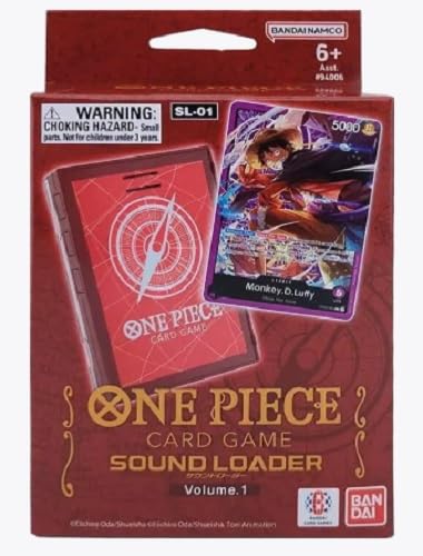 BANDAI 2024 One Piece TCG Sound Loader Case Volume 1 – Monkey D. Luffy
