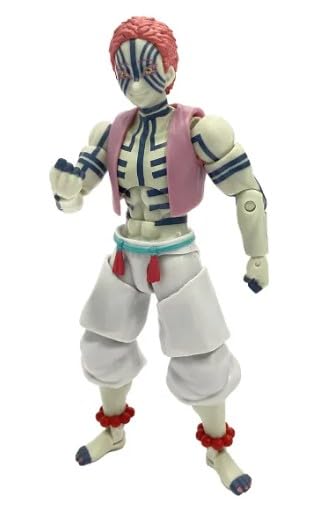 BANDAI Ultimate Legends HD Akaza Figure 12 cm – Demon Slayer Official Licence, Articulated Collectible