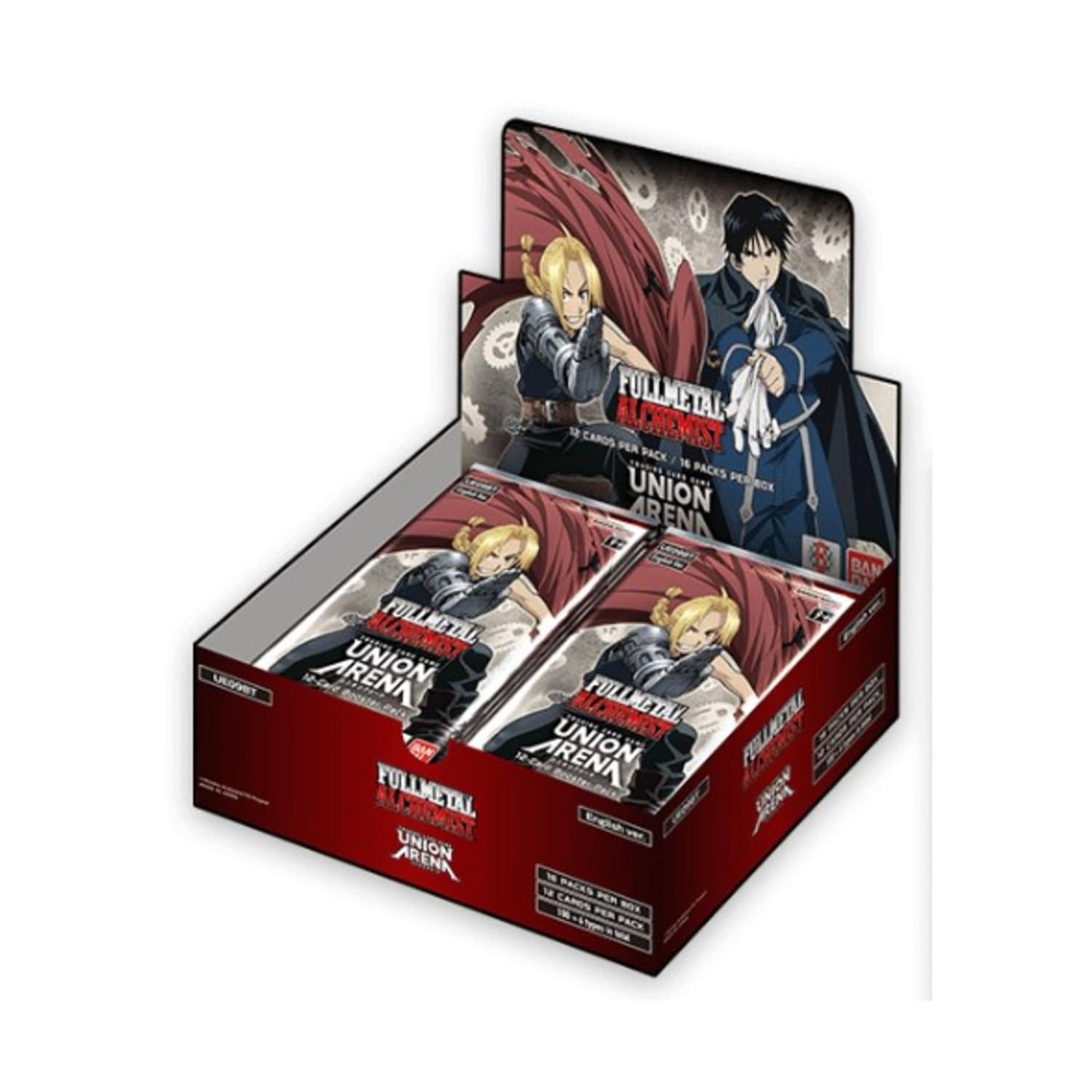 Bandai Union Arena: Full Metal Alchemist Booster Display UE-09