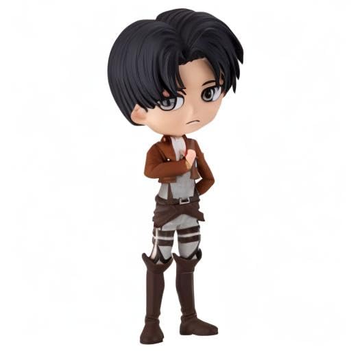 Banpresto Attack on Titan Levi Vol. 2 Ver. A Q posket Figure - 5.5 Inch Display