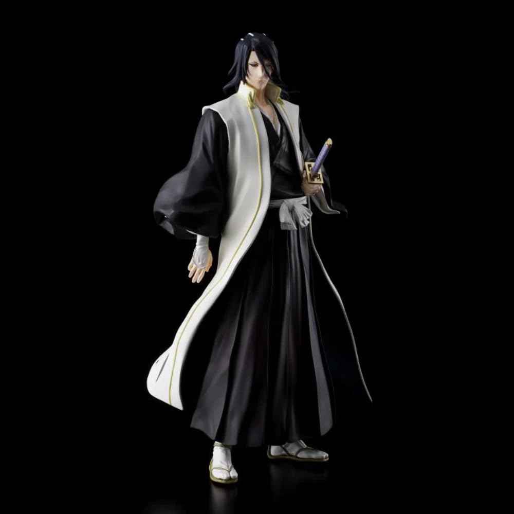 Banpresto Bleach Byakuya Kuchiki Solid & Souls Figure | 6.7-Inch Official Bandai Spirits Collectible