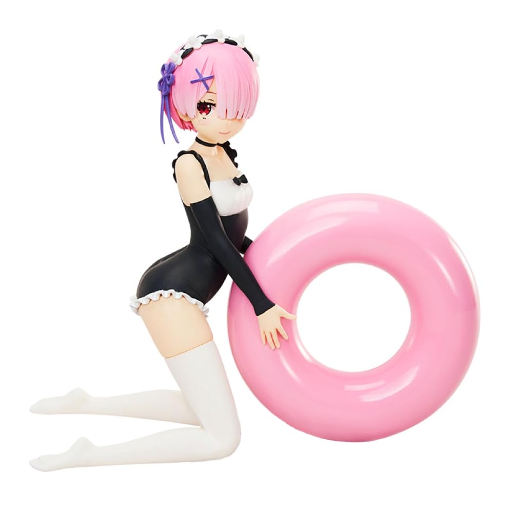 Banpresto Celestial Vivi Ram Maid-Style Figure — 5.1-Inch Re:Zero Ram (Maid Style)