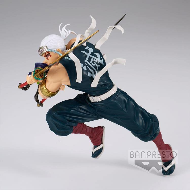 Banpresto Demon Slayer: Kimetsu no Yaiba Vibration Stars Tengen Uzui Figure – Official Licensed