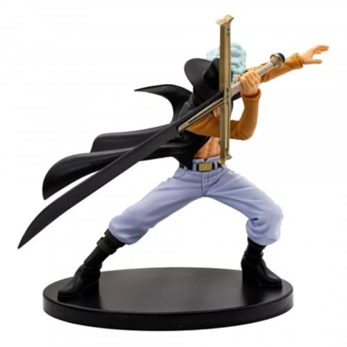 Banpresto One Piece Dracule Mihawk Battle Record Figure – 5.1 Inch Display