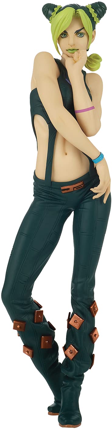 Banpresto JoJo's Bizarre Adventure Stone Ocean Grandista Jolyne Cujoh Figure – 11-Inch Collectible
