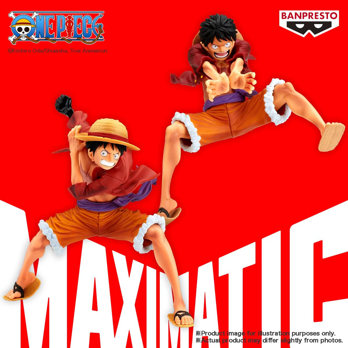 Banpresto Maximatic Monkey D. Luffy Special (A) Version A – 8.3-Inch Official Figure