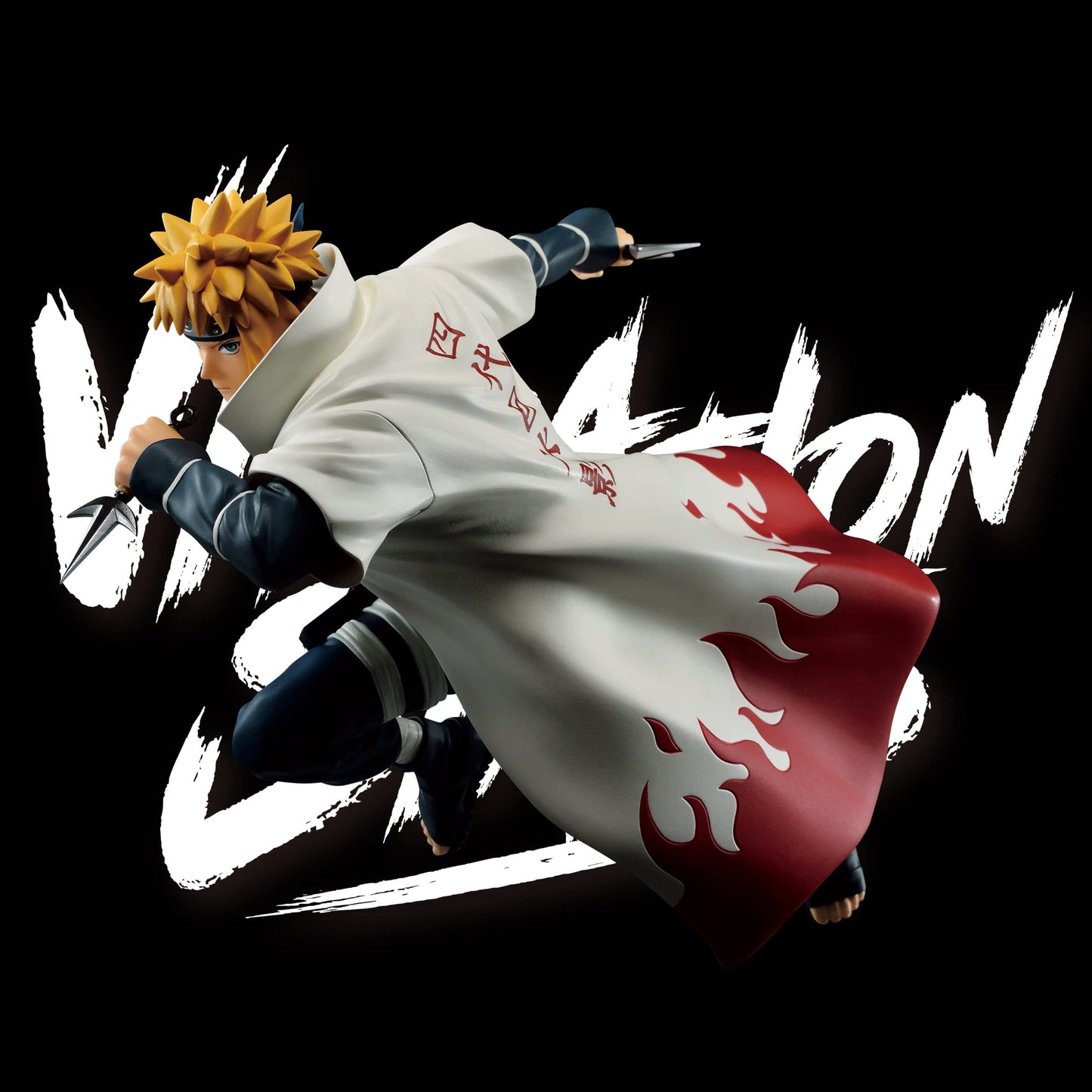 Banpresto Naruto Shippuden Vibration Stars Namikaze Minato II Statue - Medium