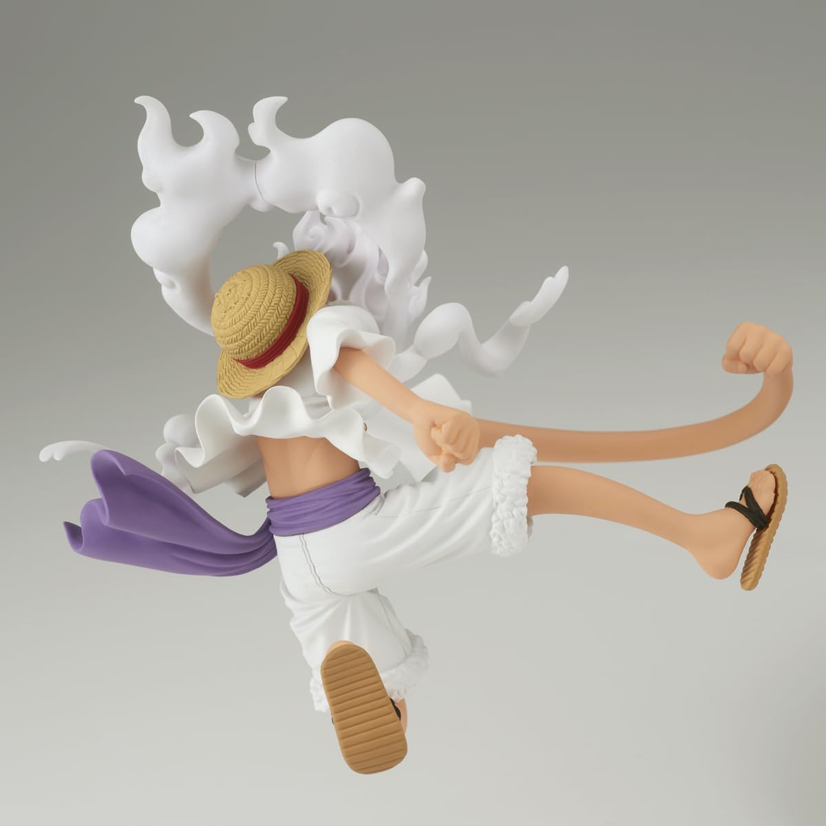 Banpresto One Piece Gear 5 Luffy Figure | Battle Record Collection, 5.1in