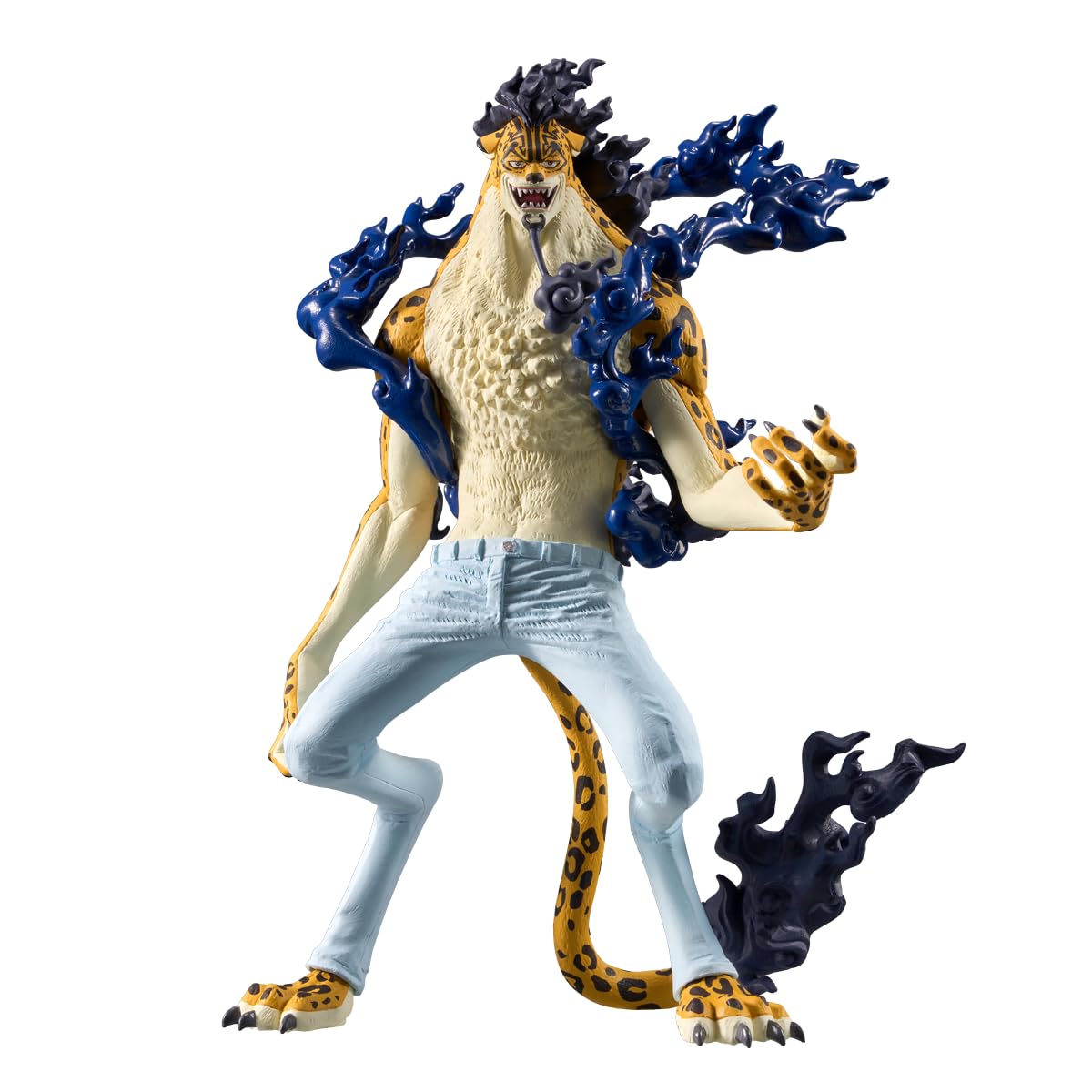 Banpresto One Piece Rob Lucci Awakening Ver. King of Artist Figure – 7.5” | Official Bandai Spirits