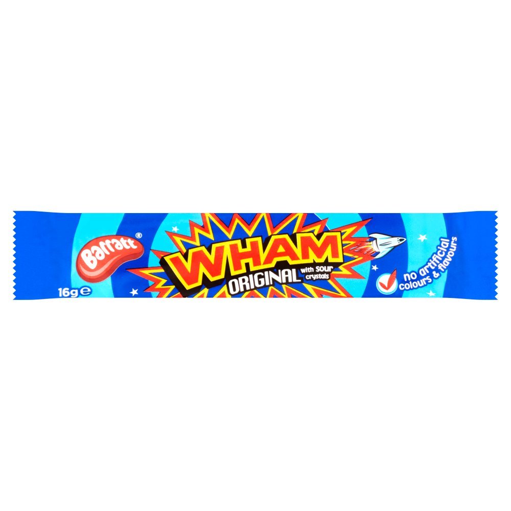 Barratt Wham Original with Sour Crystals, 16g (Case of 60)