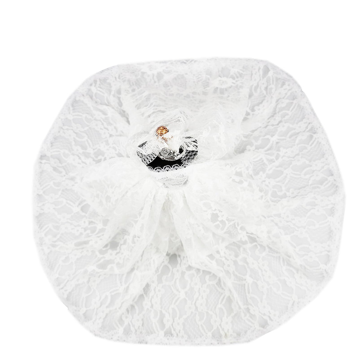 BARWA White Wedding Dress with Veil for 11.5-Inch Doll