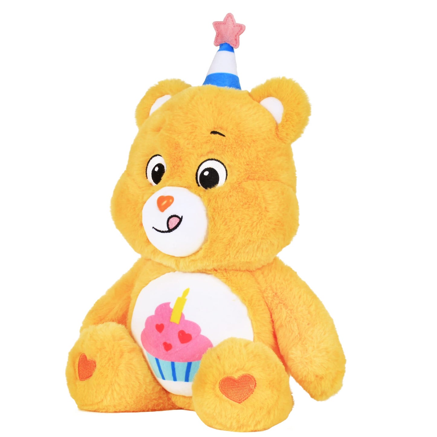 Birthday Bear Plush – Light-Up Belly, Singing Toy by Basic Fun
